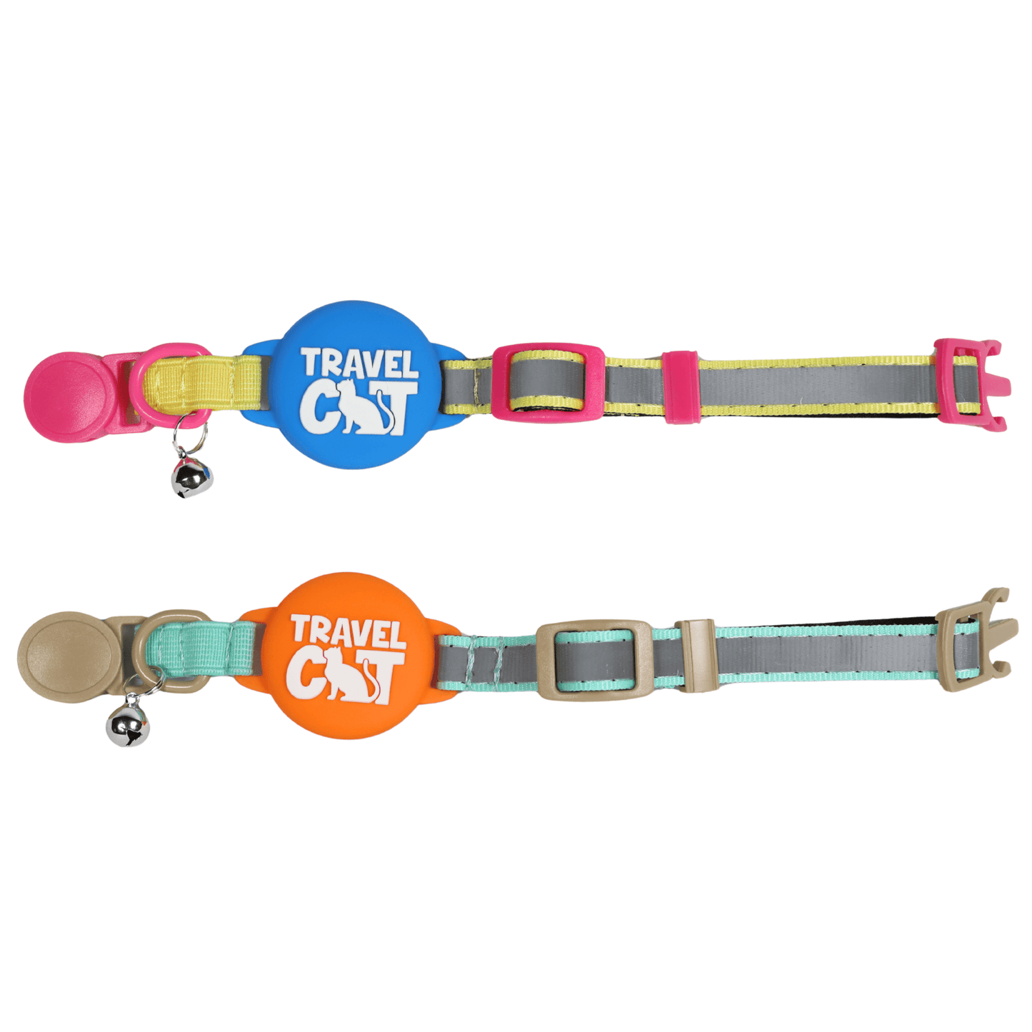 The Travel Cat AirTag Holder Collar