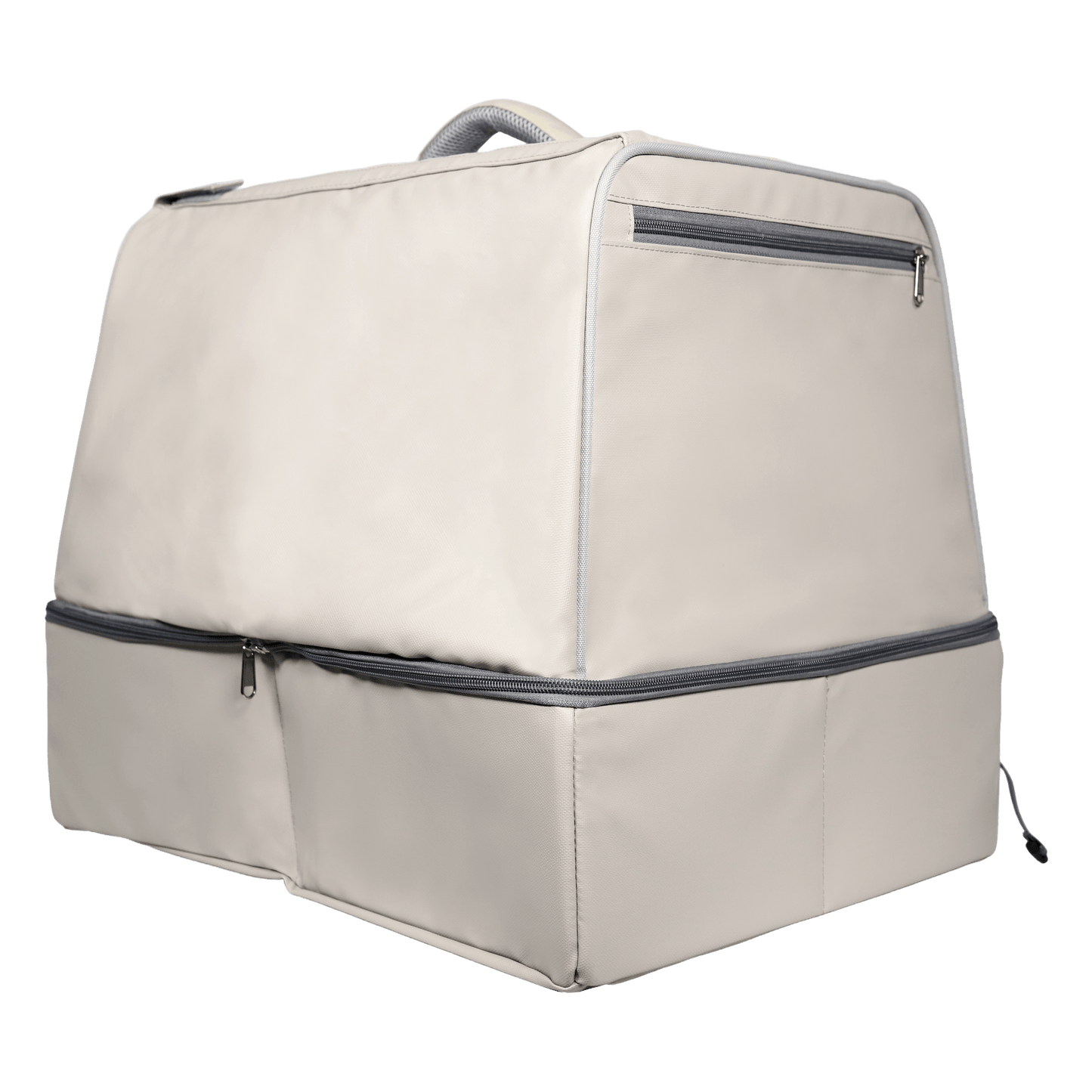 "The Porta-Pawty+" Covered Travel Litter Box - Portable Bathroom for Cats